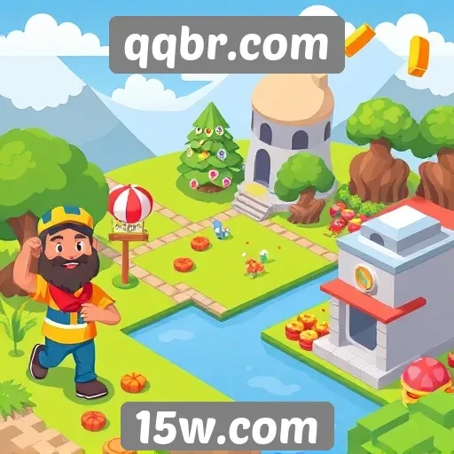 Análise de gráficos e design em qqbr.com